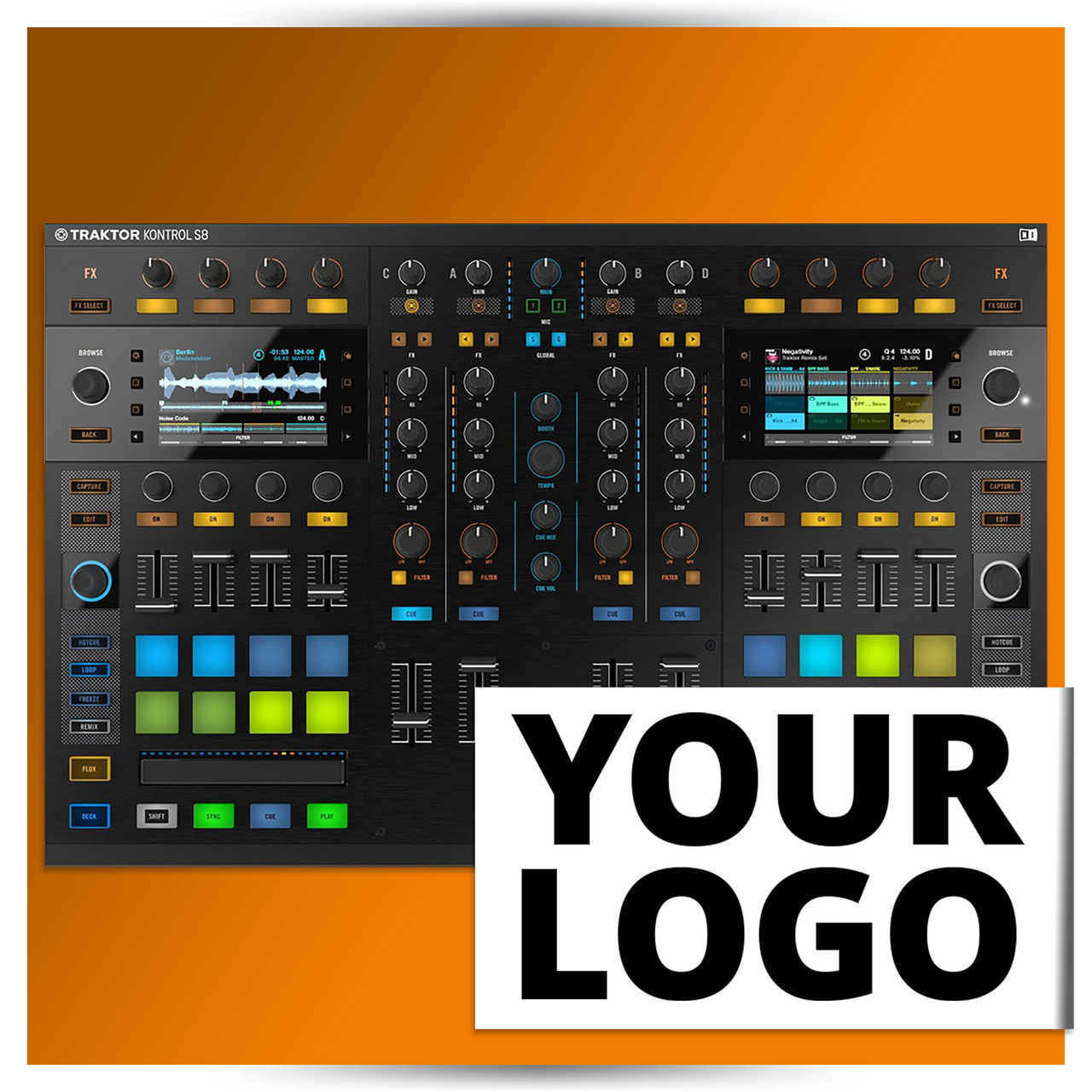 dj-skins Native Instruments S8 Skin CUSTOM