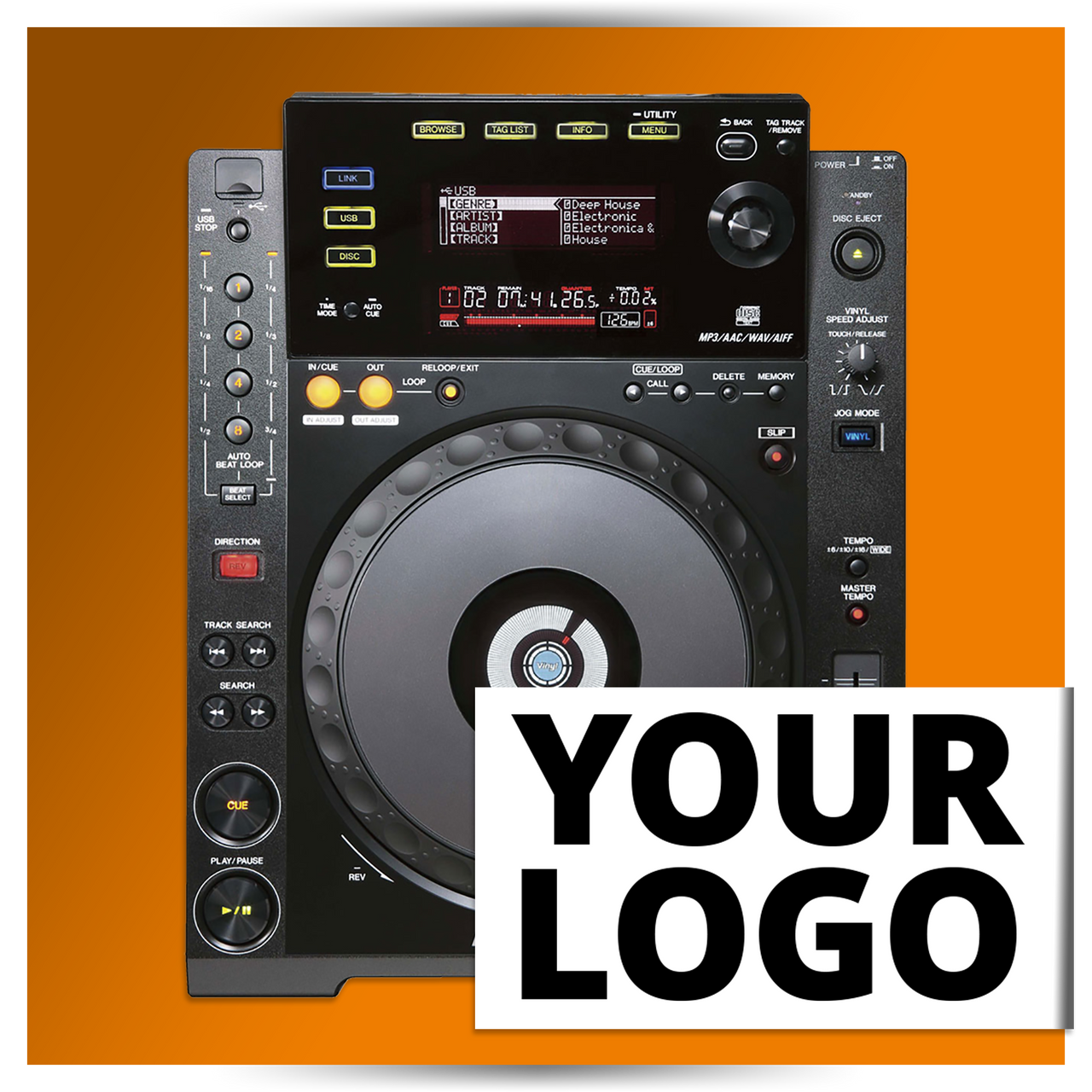 dj-skins Pioneer DJ CDJ 900 Skin CUSTOM