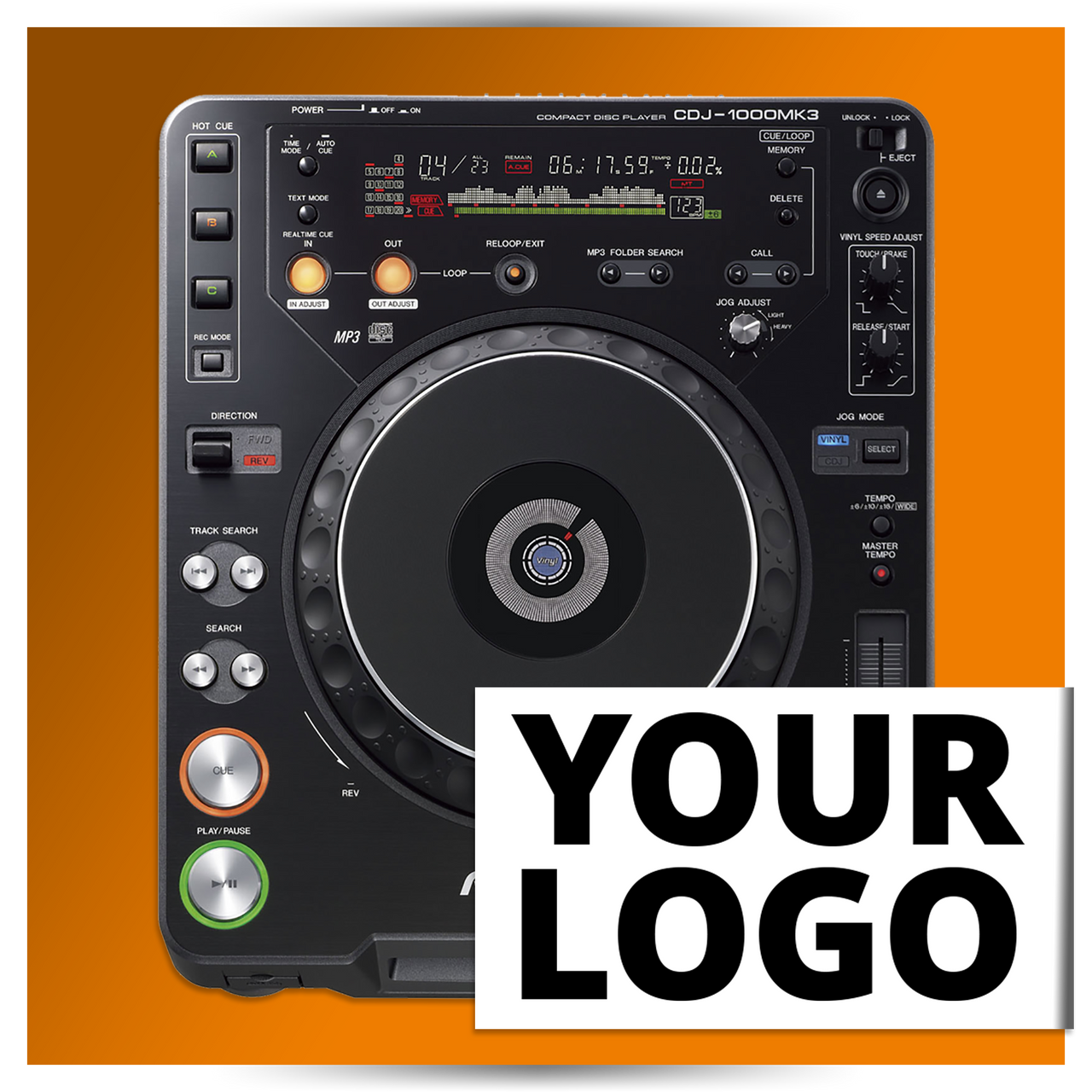 dj-skins Pioneer DJ CDJ 1000 MK3 Skin CUSTOM