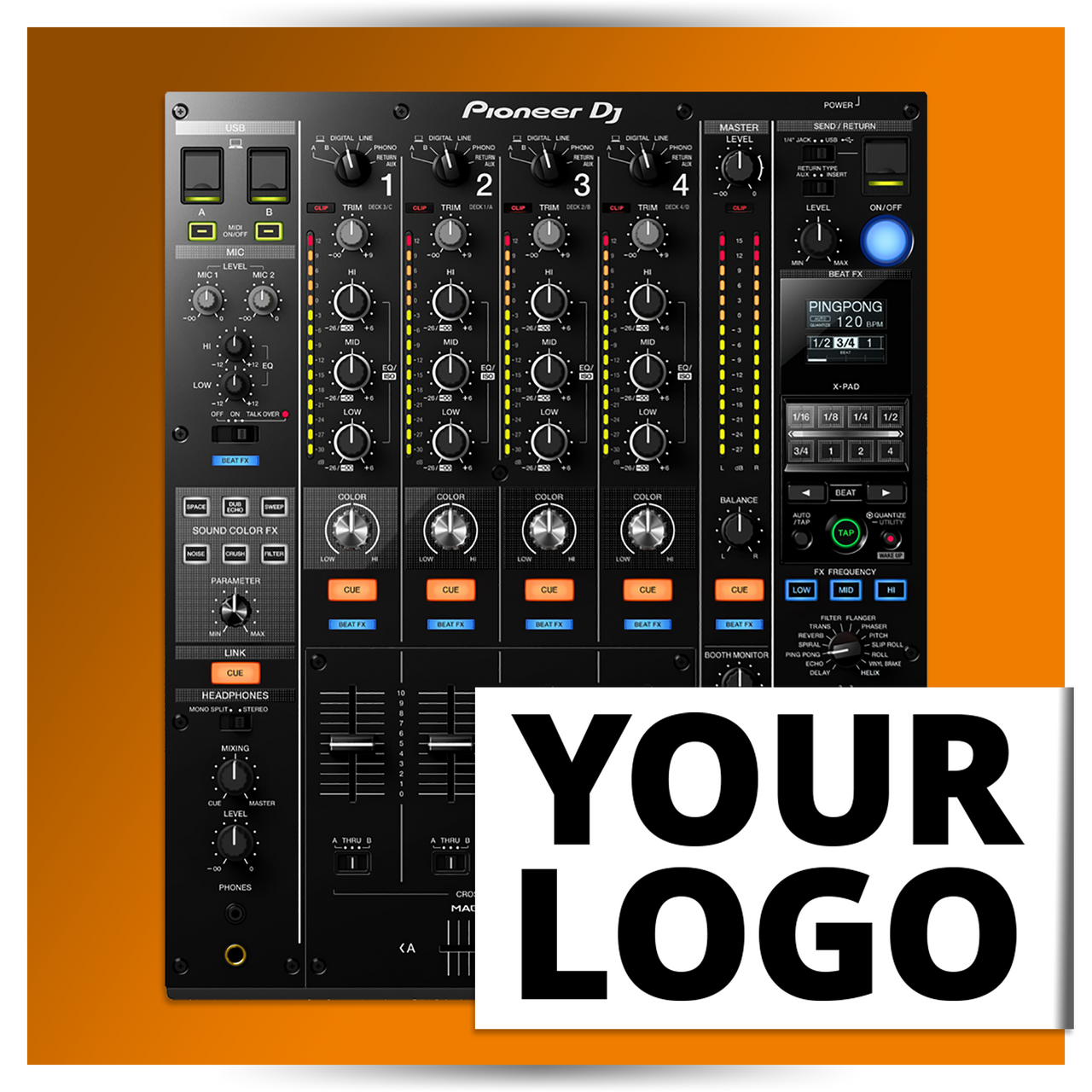 dj-skins Pioneer DJ DJM 900 NEXUS 2 Skin CUSTOM