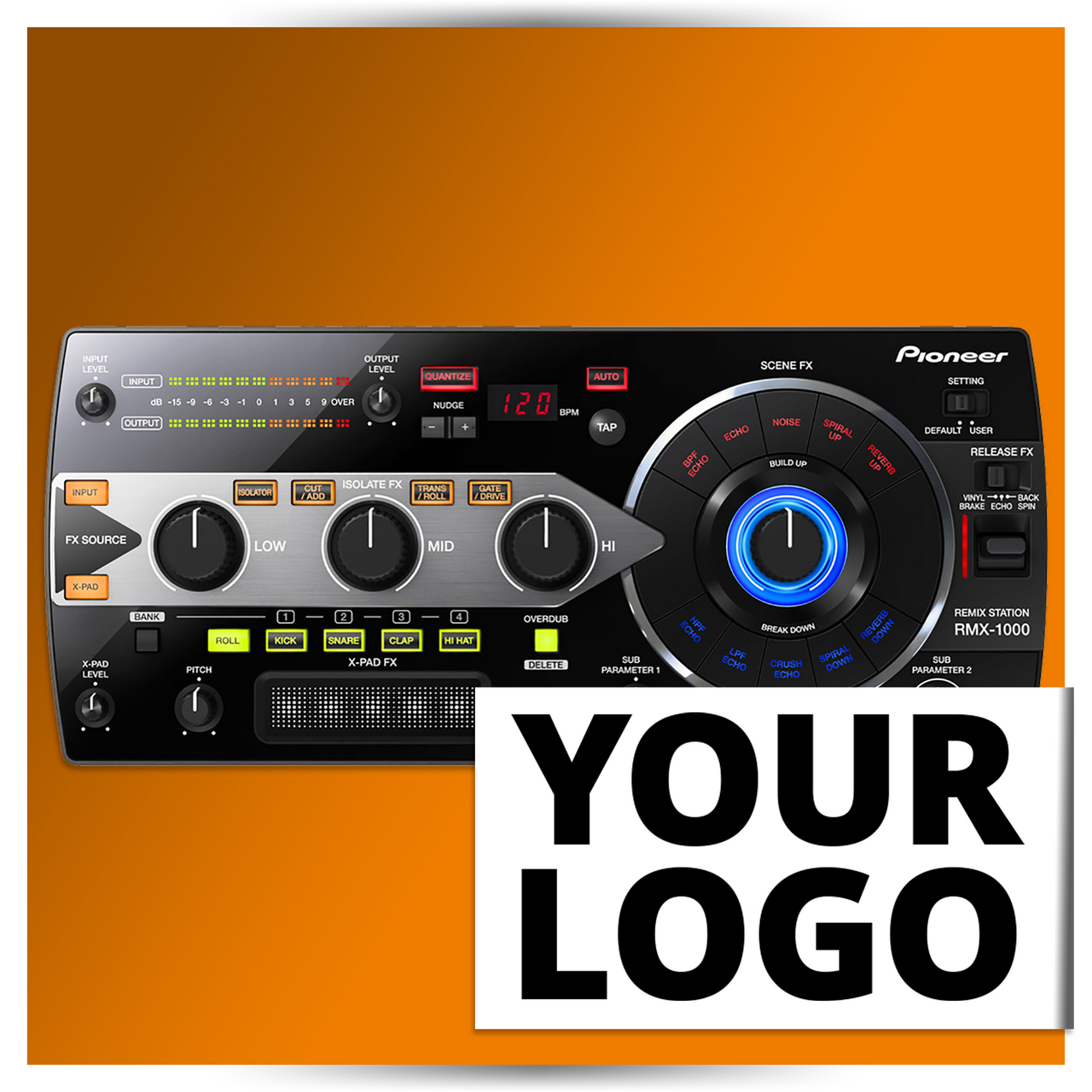 DJ Skins Pioneer DJ RMX 1000 Skin CUSTOM