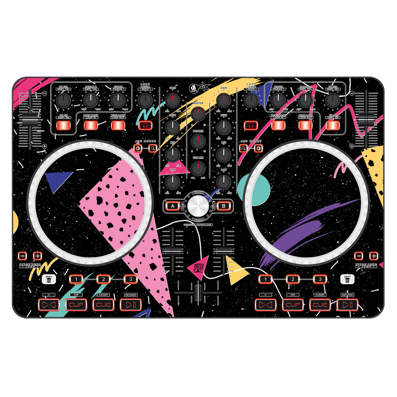 dj-skins Reloop Beatmix Skin 80s – MIZUCAT
