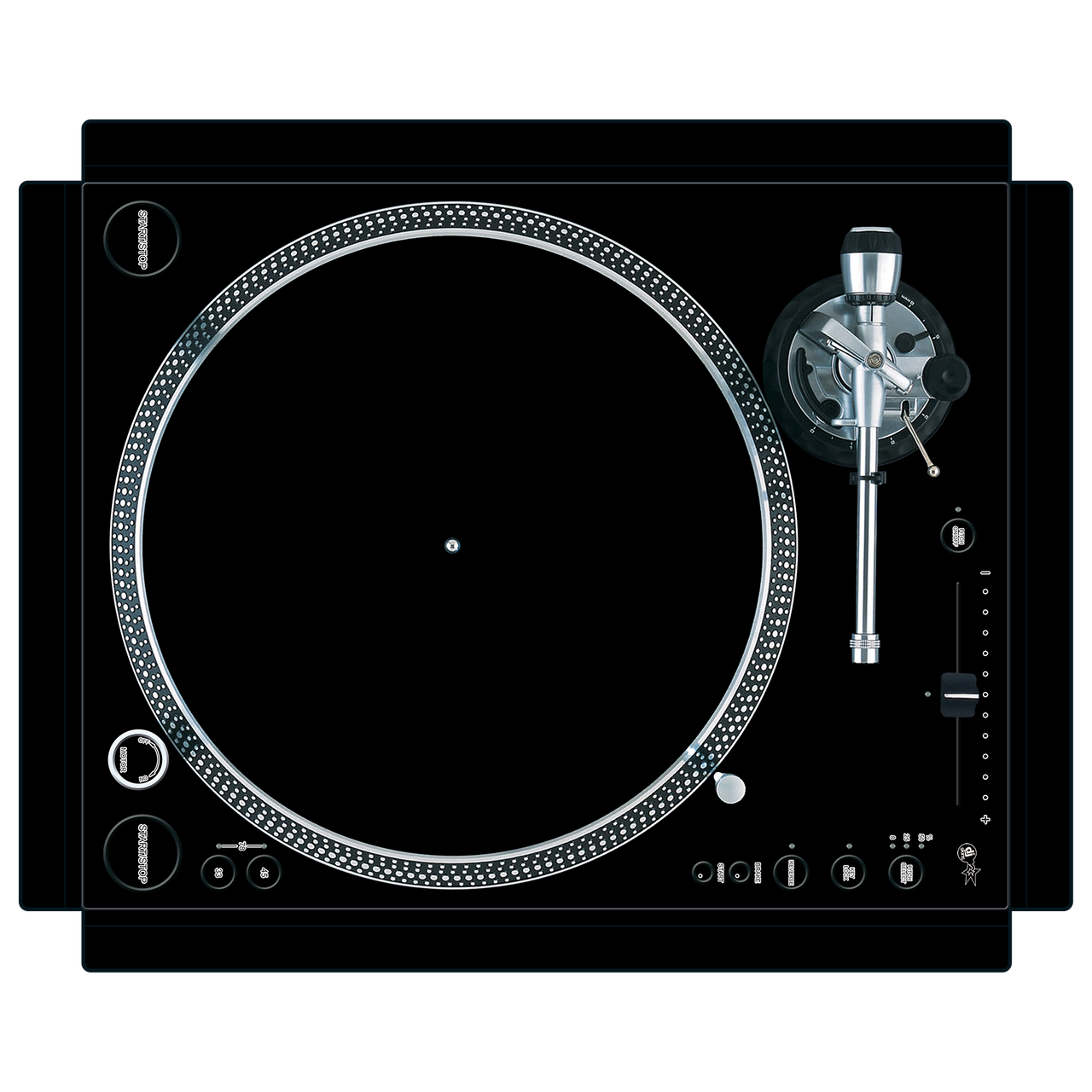 dj-skins Stanton STR8. 150 Skin BLACK aka ORIGINAL