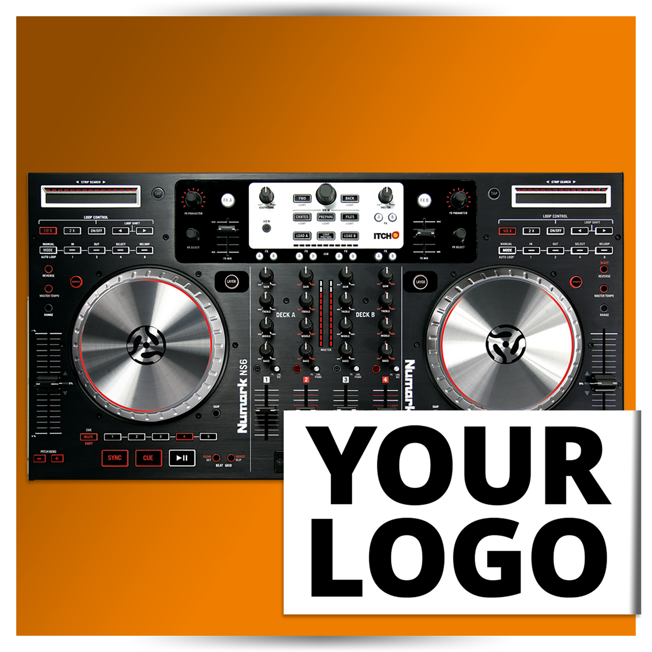 dj-skins Numark NV II Skin CUSTOM
