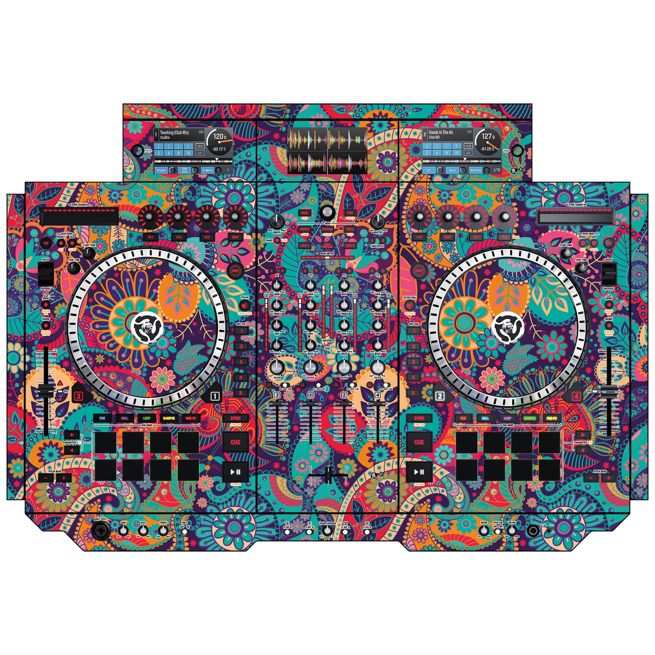dj-skins Numark NS 7 III Skin SPRING INS FELD