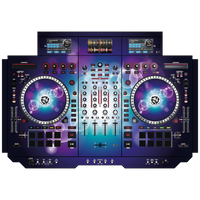 dj-skins Numark NS 7 III Skin BUBBLE SPACE