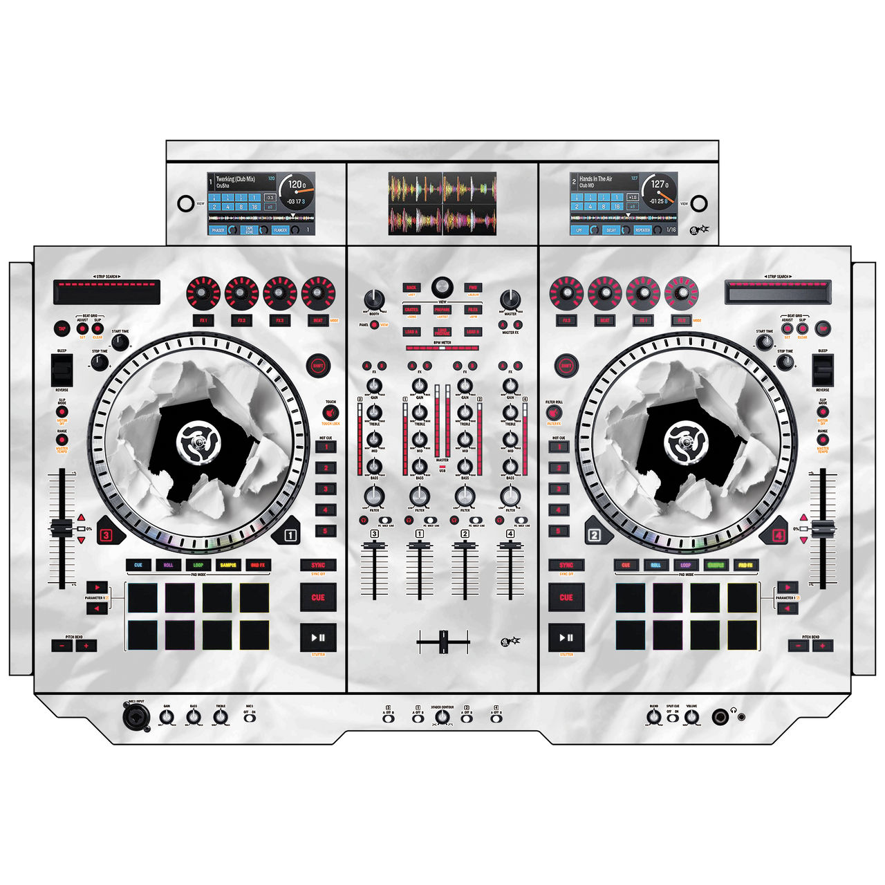 dj-skins Numark NS 7 III Skin BREAKOUT