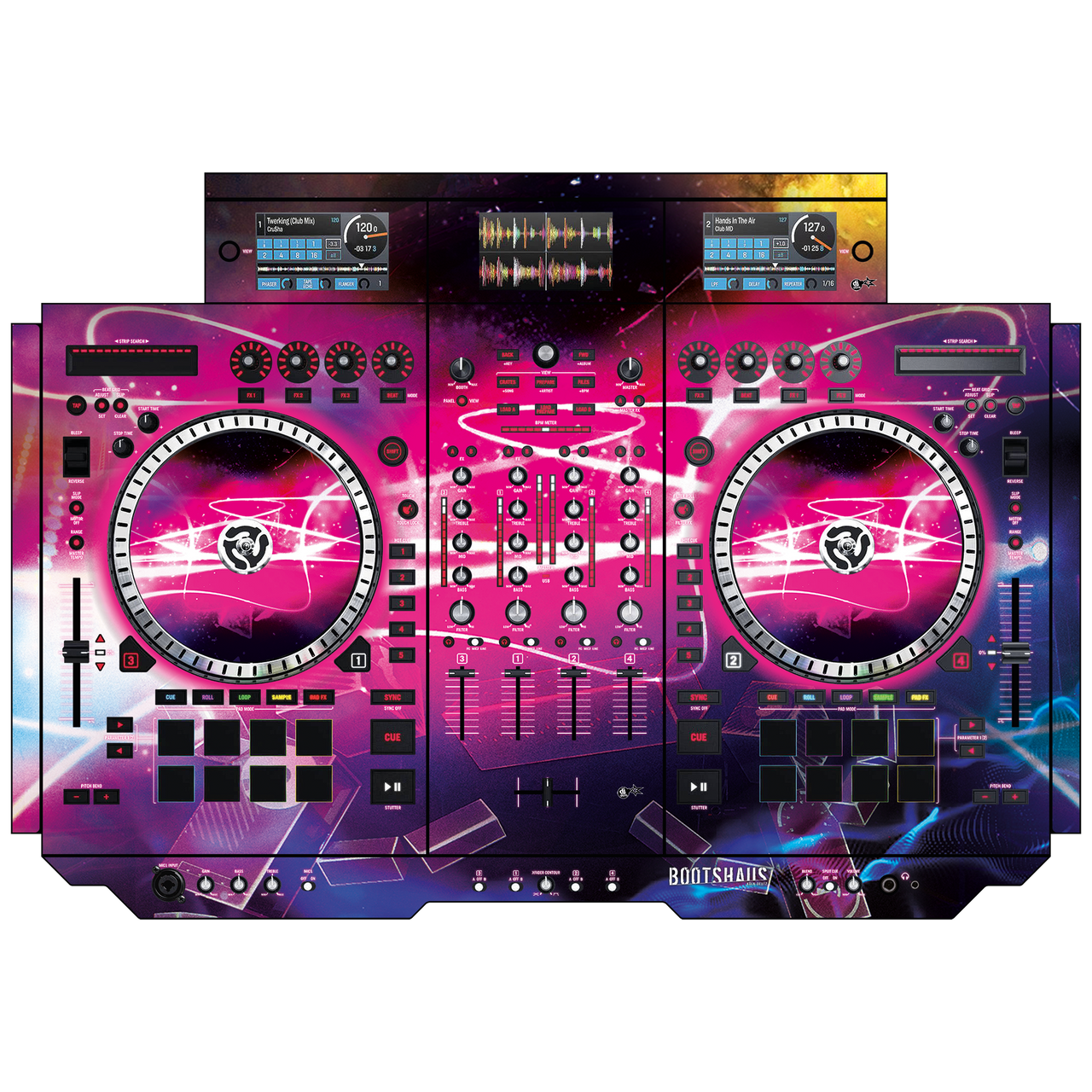 dj-skins Numark NS 7 III Skin BOOTSHAUS