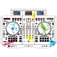 dj-skins Numark NS 7 III Skin HOLI IN COLORS