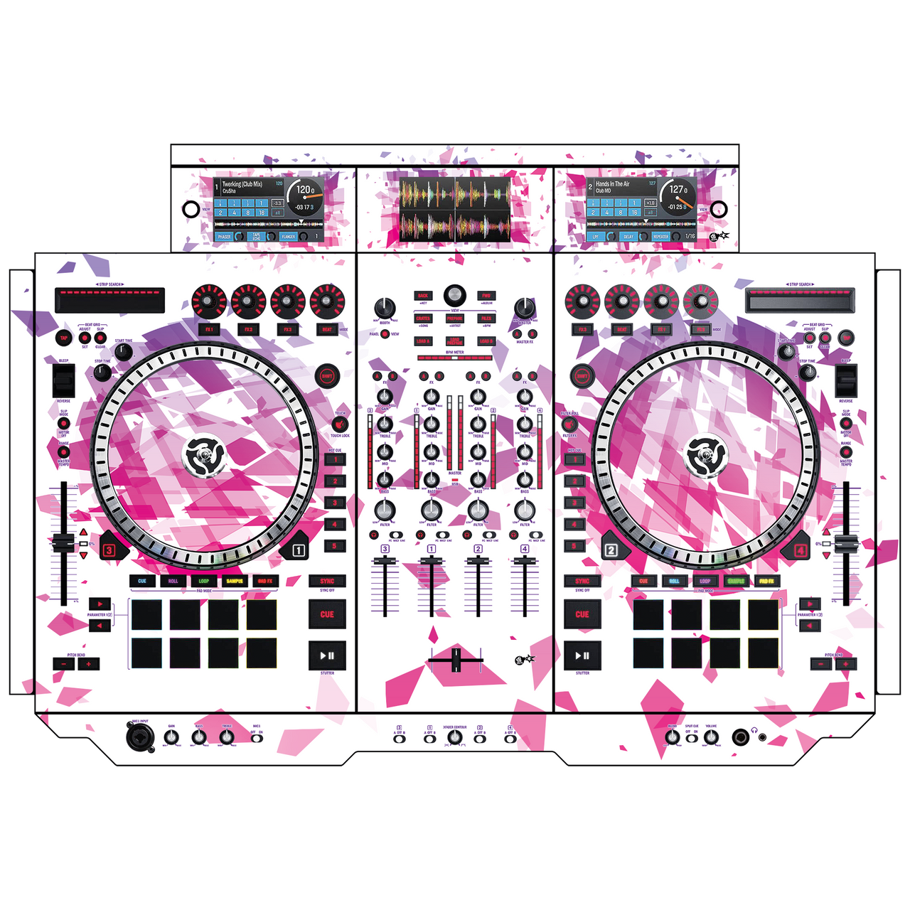 dj-skins Numark NS 7 III Skin BOOTSHAUS 2