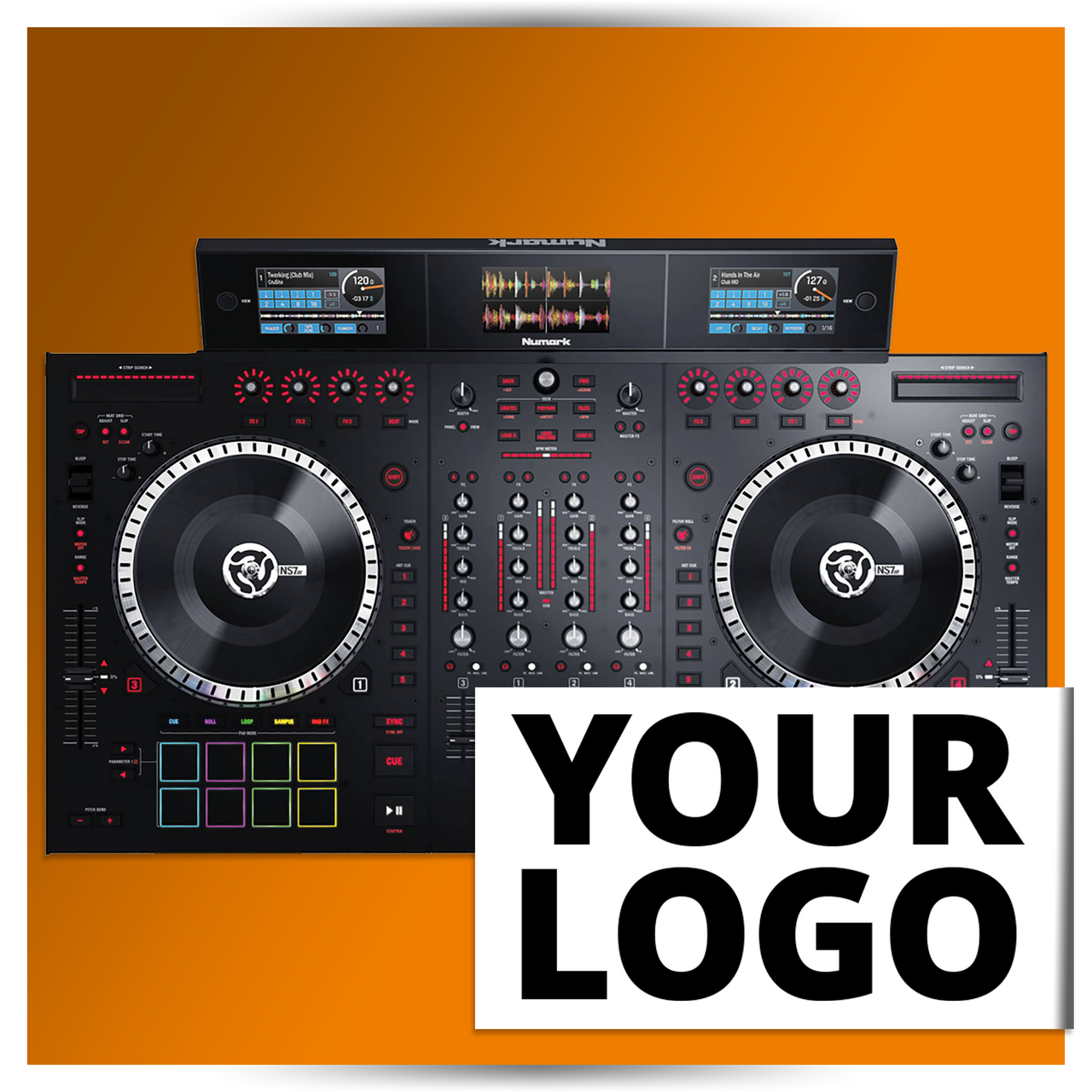 dj-skins Numark NS 7 III Skin CUSTOM