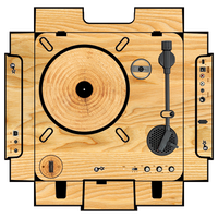 dj-skins Numark PT 01 Skin WOODY
