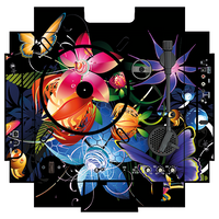 dj-skins Numark PT 01 Skin LOTUS GARDEN