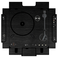 dj-skins Numark PT 01 Skin BRUSHED BLACK