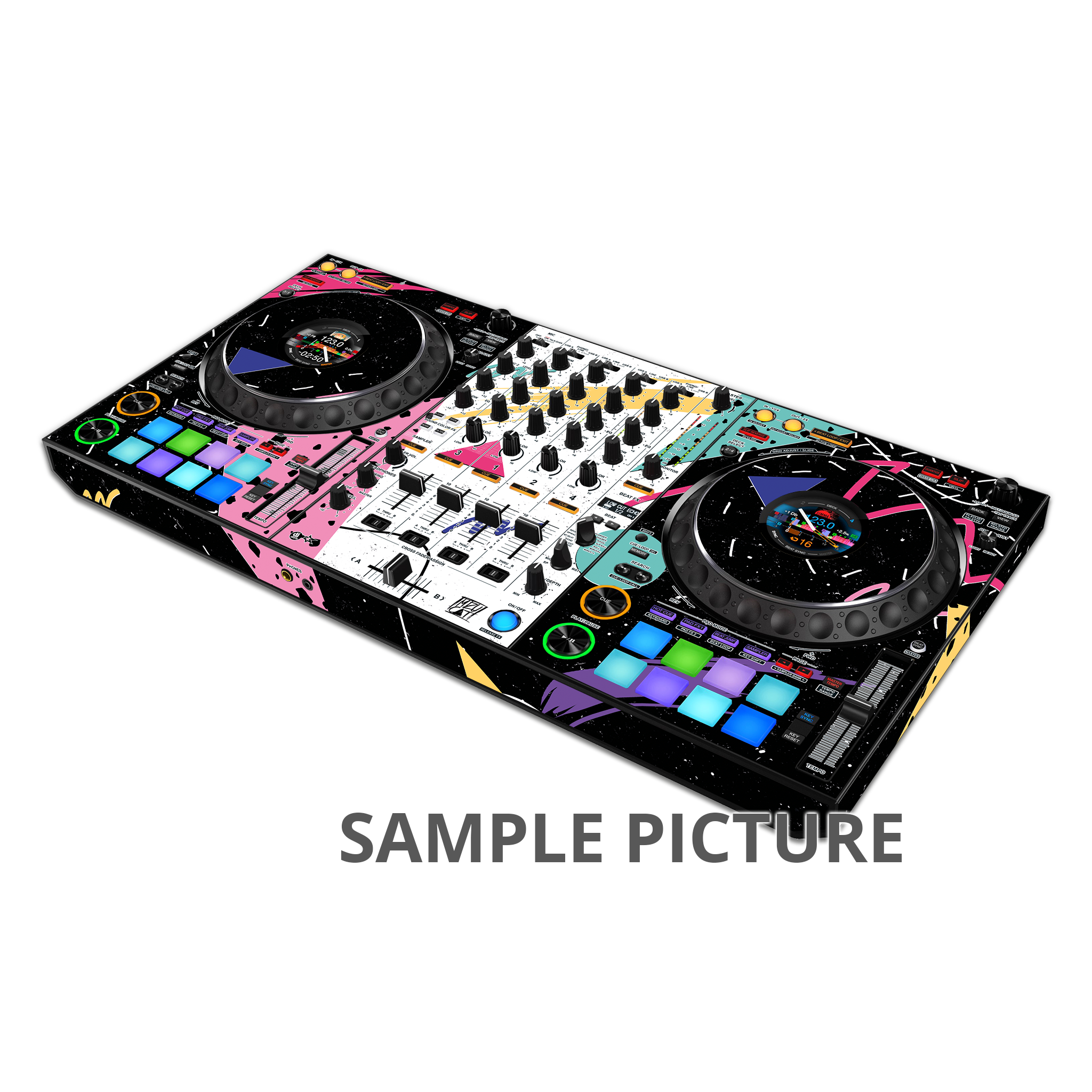 dj-skins design 80S - MIZUCAT – DJ Skins