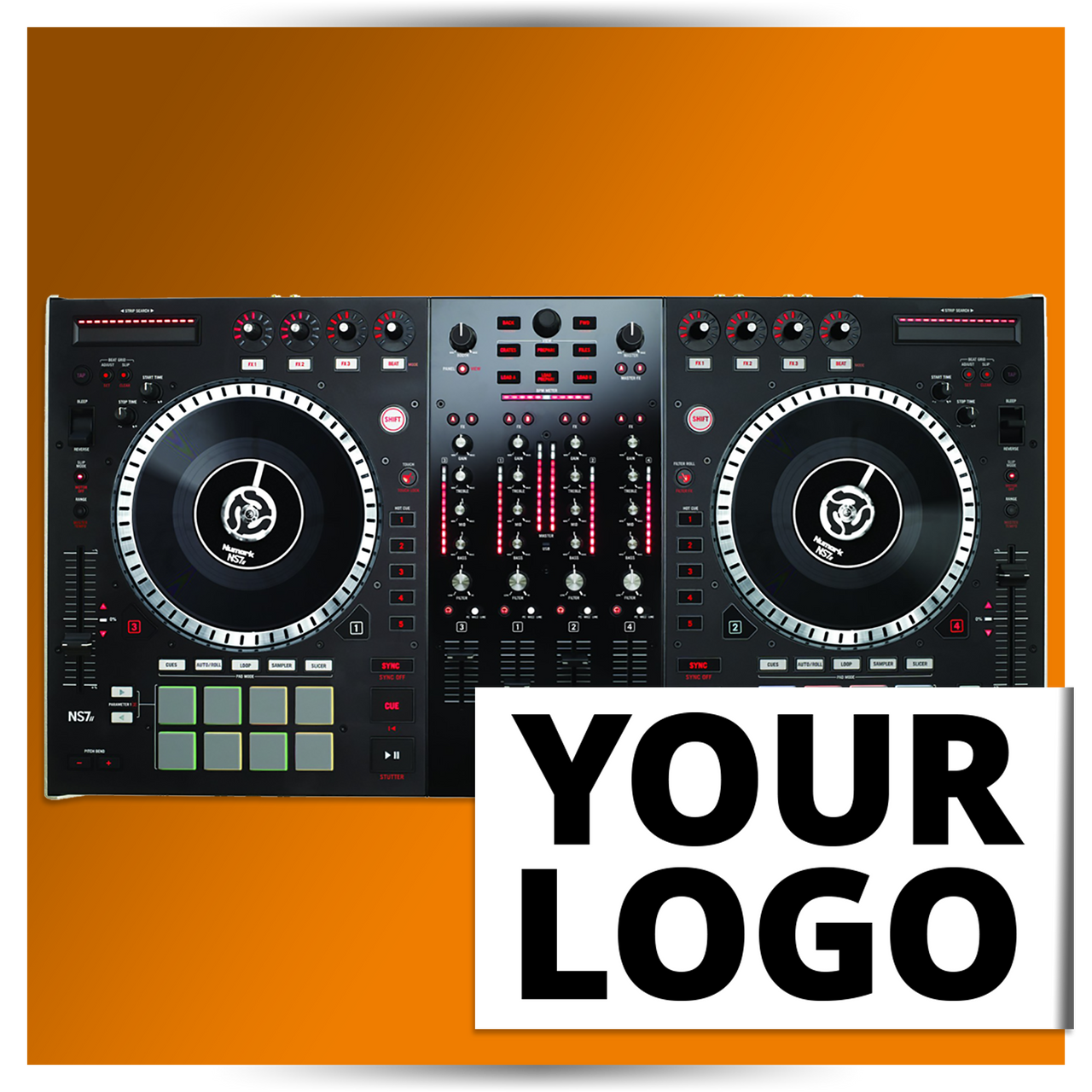 dj-skins Numark NS 7 II Skin CUSTOM