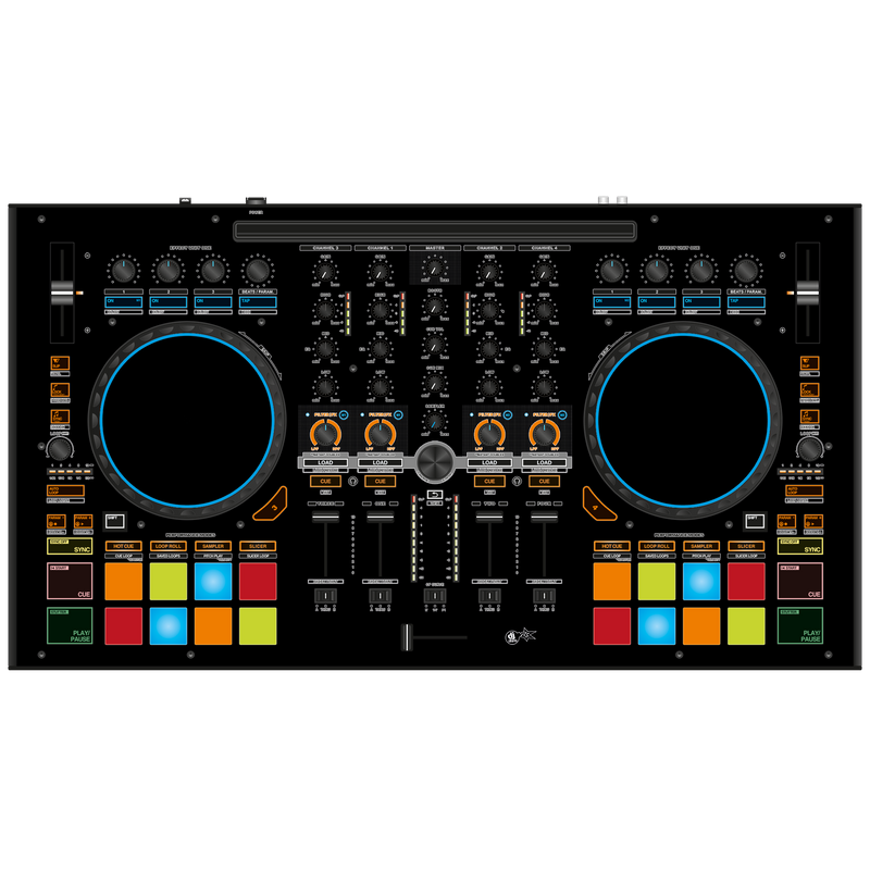 Reloop Mixon 4 Skin BLACK aka ORIGINAL