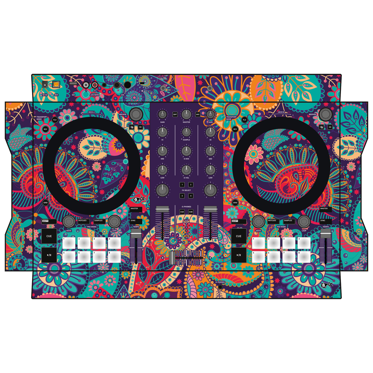 dj-skins Native Instruments S2 MK3 Skin SPRING INS FELD