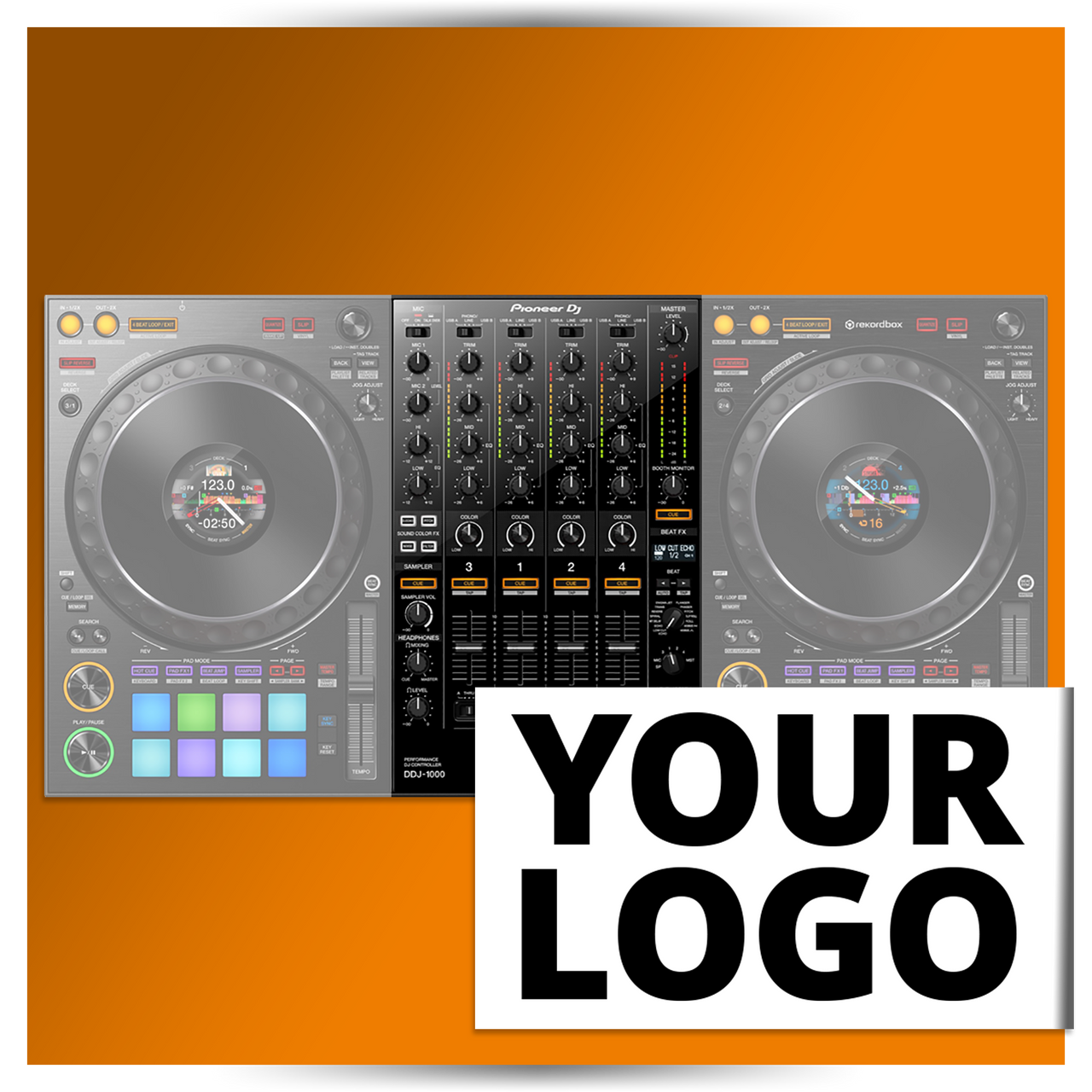 dj-skins Pioneer DJ DDJ 1000 MIXER Skin CUSTOM