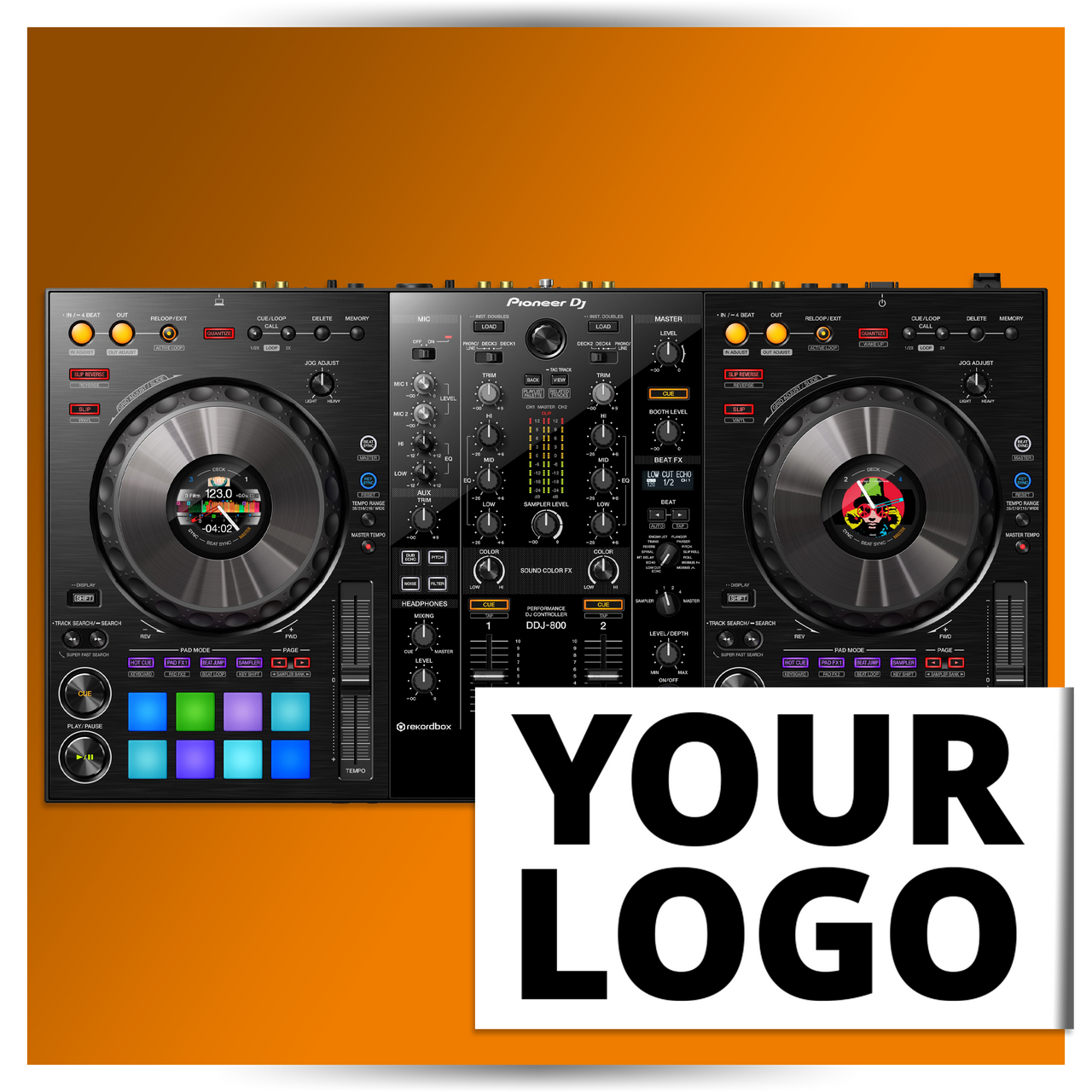 dj-skins Pioneer DJ DDJ 800 Skin CUSTOM