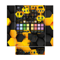 dj-skins Reloop Elite Skin HONEYCOMB (GELB)