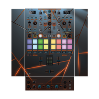 dj-skins Reloop Elite Skin RIFTER (ORANGE)
