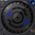 Pioneer DJ DDJ FLX6 Jogwheel Logo Sticker SCHWARZ BLAU