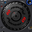 Pioneer DJ DDJ FLX6 Jogwheel Logo Sticker SCHWARZ ROT