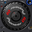 Pioneer DJ DDJ FLX6 Jogwheel Logo Sticker GRAU ROT