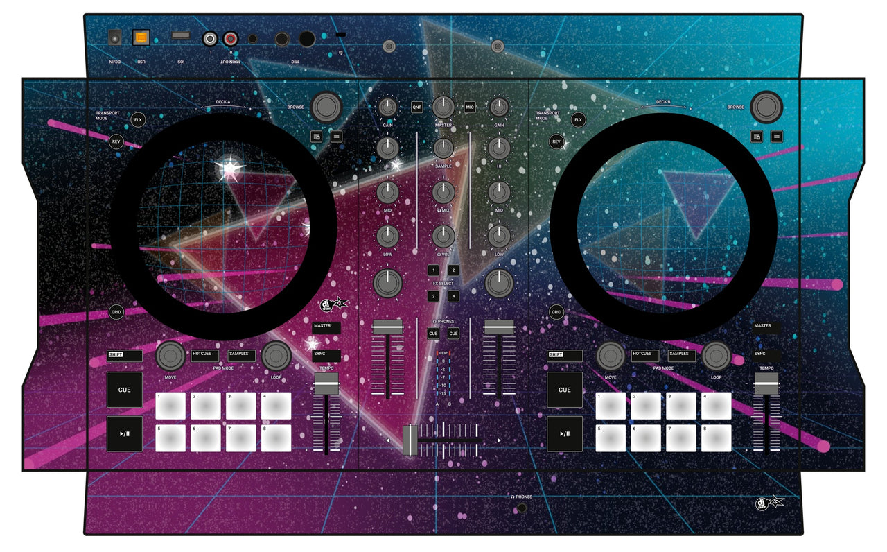 Native Instruments S2 MK3 Skin 80s Synth