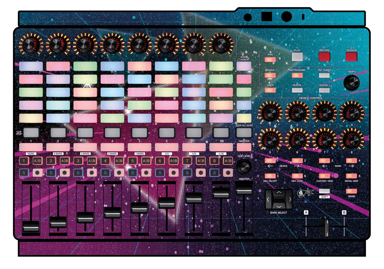 Akai Pro APC 40 MK2 Skin 80s Synth