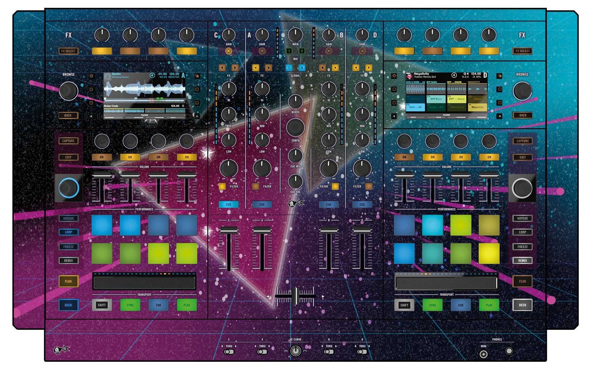 Native Instruments S8 Skin 80s Synth
