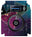 Pioneer DJ XDJ 1000 MK2 Skin 80s Synth
