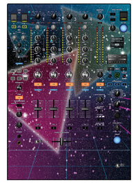 Pioneer DJ DJM 900 NEXUS 2 Skin 80s Synth