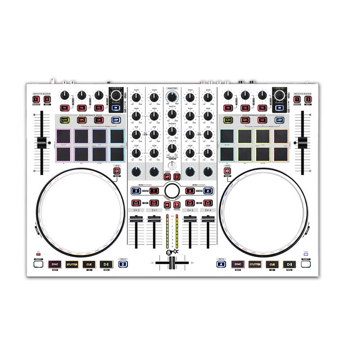 dj-skins Reloop Terminal Mix 8 Skin WHITE aka STAR TROOPER