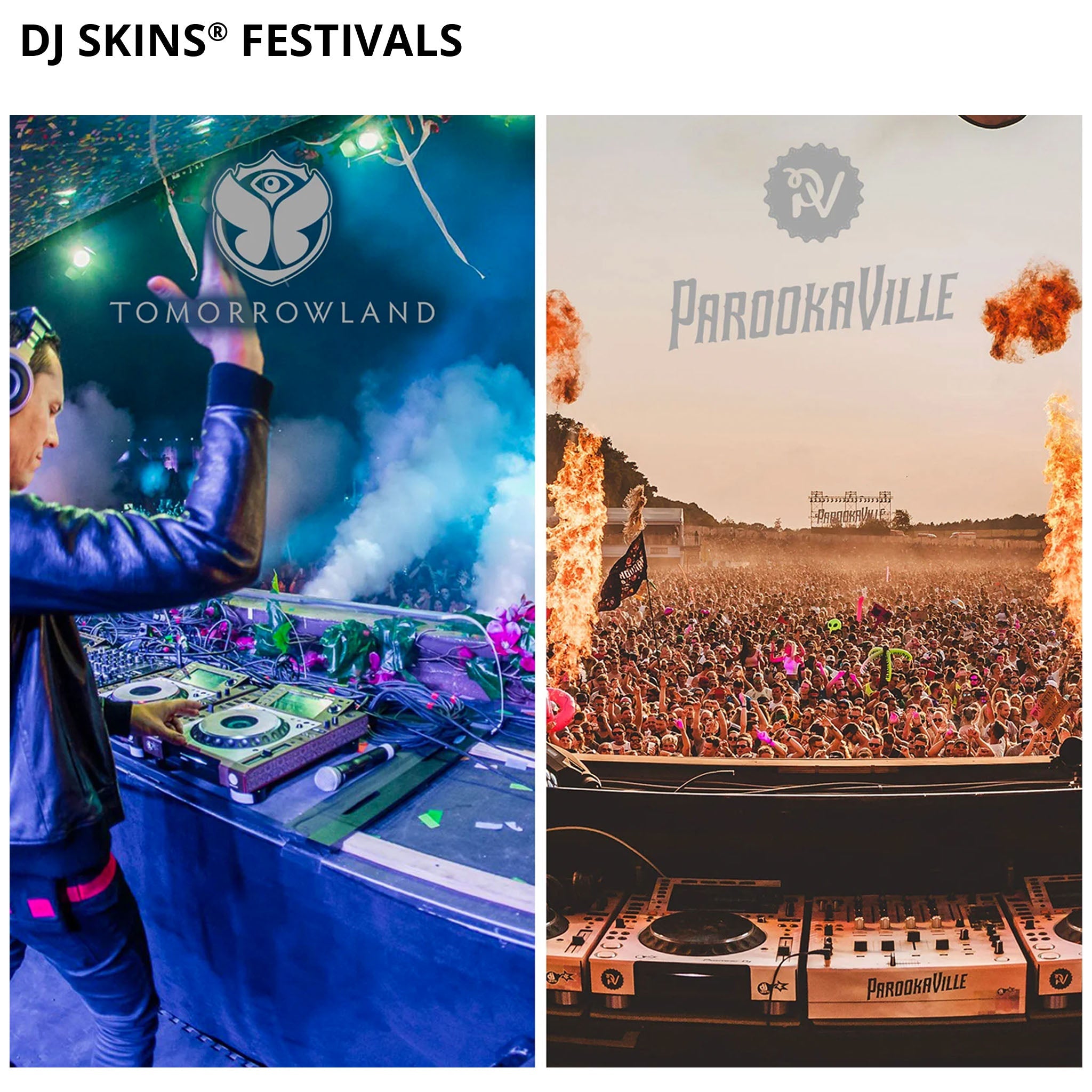 Denon DJ PRIME 4+ Skin Skull