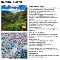 Technics 1200 / 1210 MK2 VERTICAL Skin Conflict Red