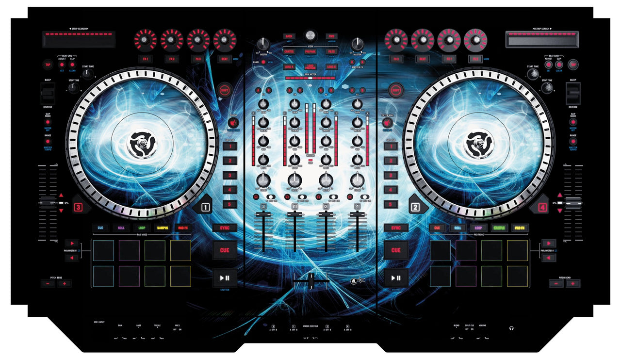Numark NS 7 II Skin Black Hole
