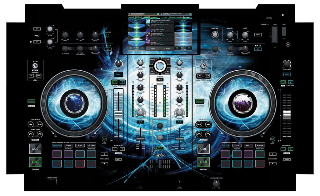 Denon DJ PRIME 2 Skin Black Hole