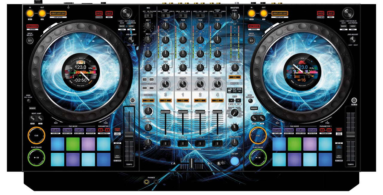 Pioneer DJ DDJ 1000 SRT Skin Black Hole