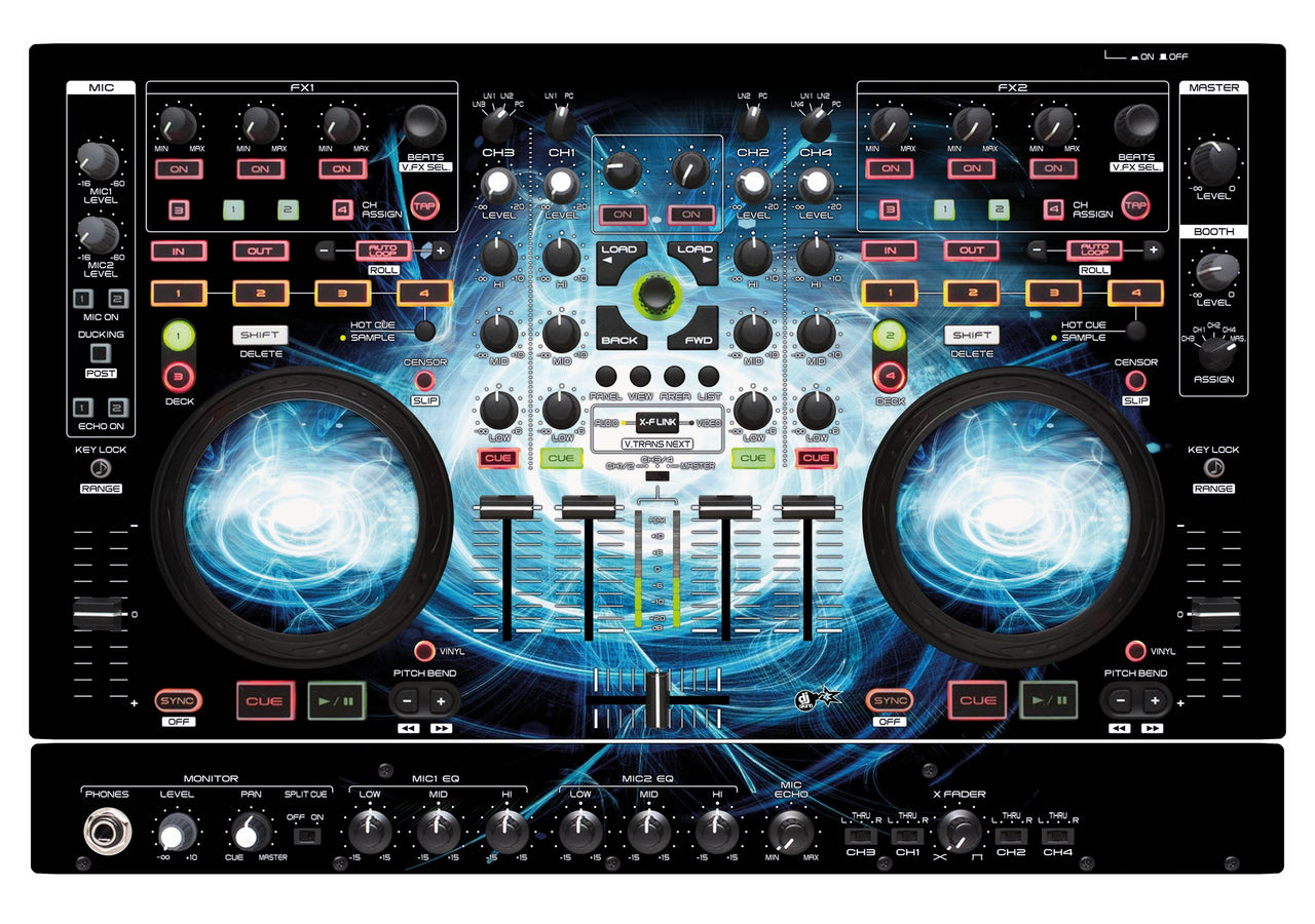 Denon DJ MC 6000 MK2 Skin Black Hole