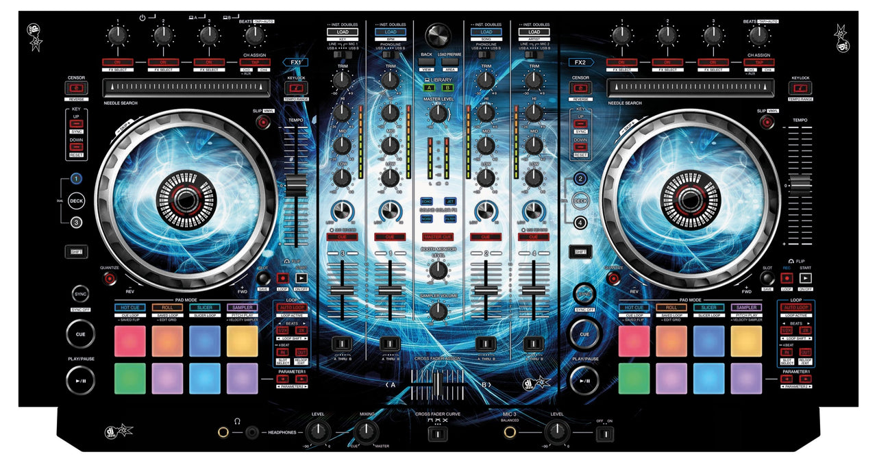 Pioneer DJ DDJ SX 3 Skin Black Hole