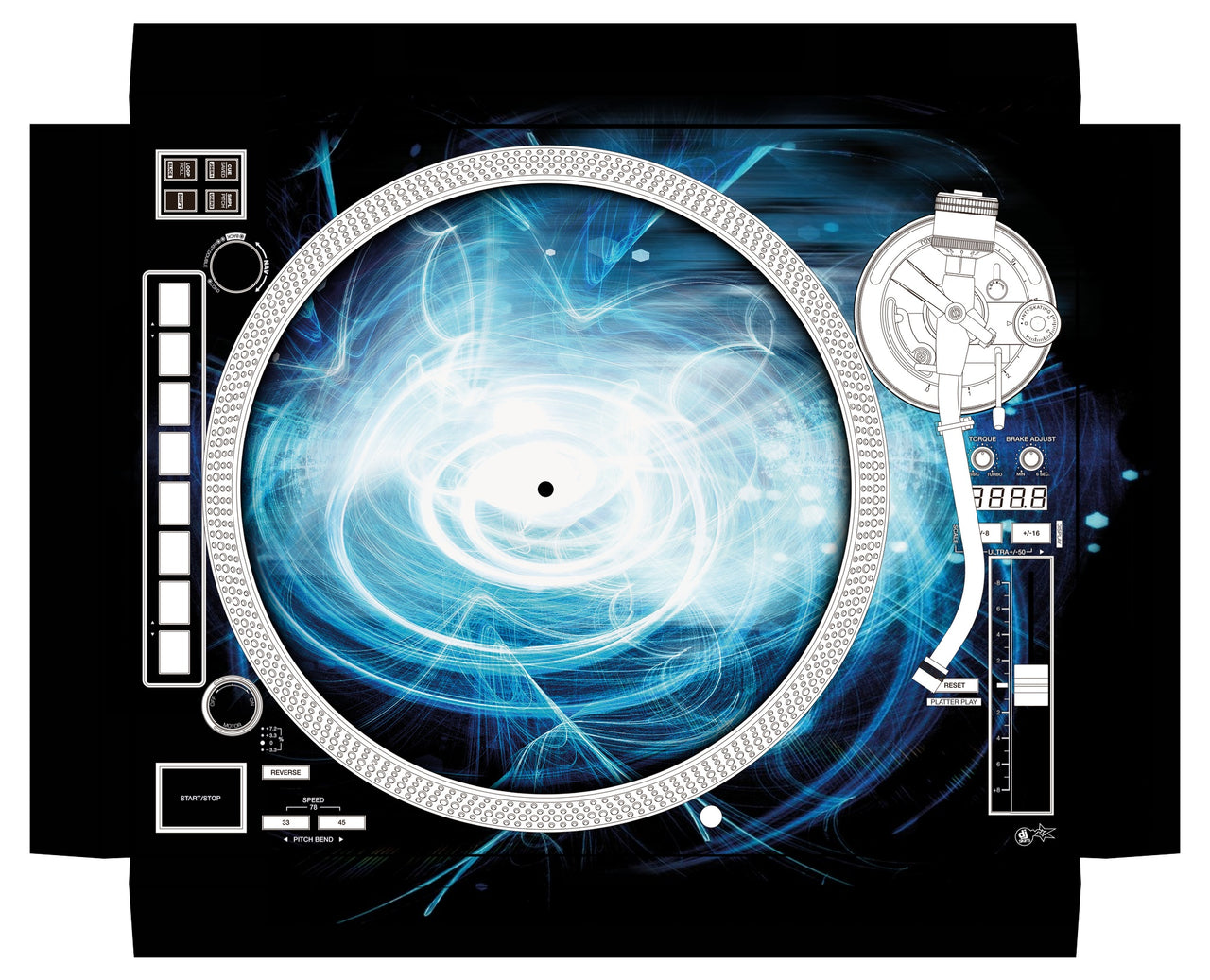 Reloop RP 8000 MK2 Skin Black Hole