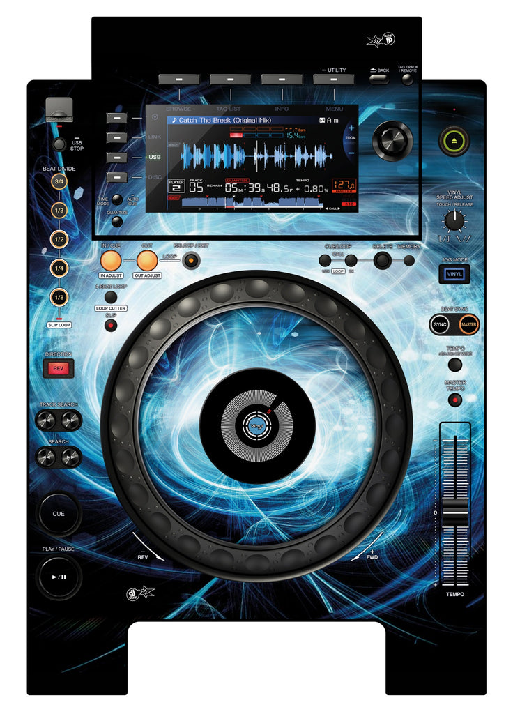 Pioneer DJ CDJ 900 NEXUS Skin Black Hole