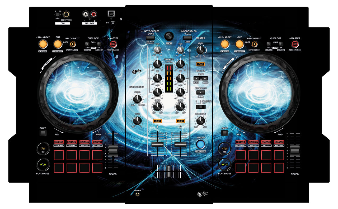 Pioneer DJ DDJ 400 Skin Black Hole