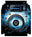 Pioneer DJ XDJ 1000 MK2 Skin Black Hole