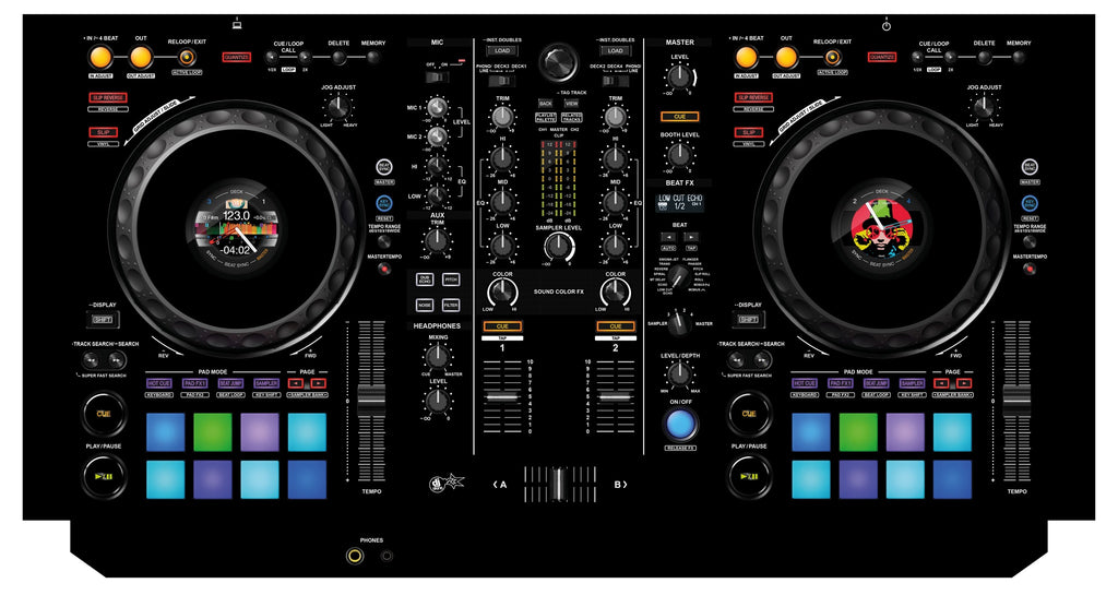 Pioneer DJ DDJ 800 Skin Black