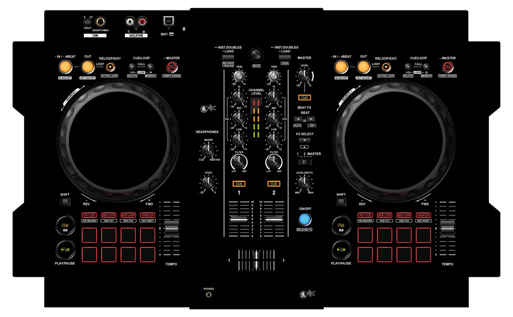 Pioneer DJ DDJ 400 Skin Black