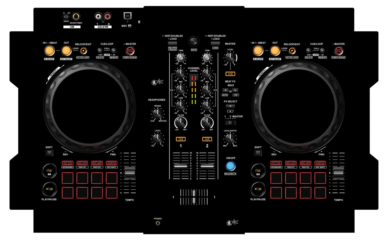 Pioneer DJ DDJ 400 Skin Black