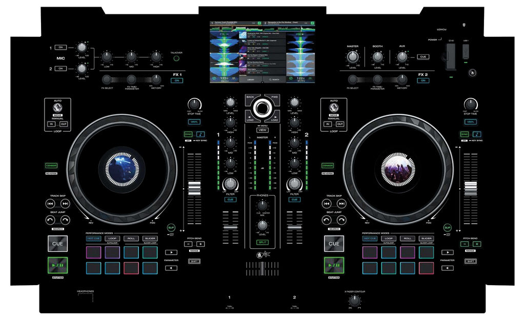 Denon DJ PRIME 2 Skin Black